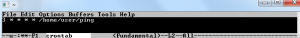 emacs editor